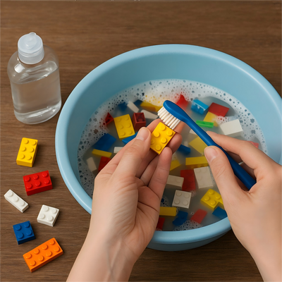 🧼 How to Clean and Restore Pre-Owned LEGO Bricks