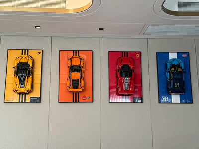 How to Display LEGO Technic Cars at Home