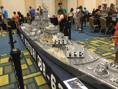 Who Builds the LEGO Displays at the LEGO Store?