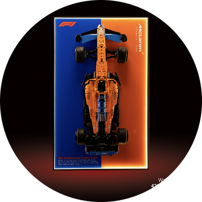 Wall display frames for LEGO® Speed Champions & F1 sets – ideal for UK LEGO® fans looking to showcase their favourite supercars.
