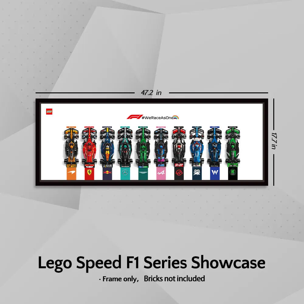 LEGO™ Showcase for All Speed Champions F1 Series PLUS Display Frame