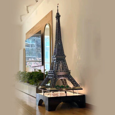 lego-LEGO® 10307 Eiffel Tower Floating Stand with LED Lights & Paris City Map-collectors-uk