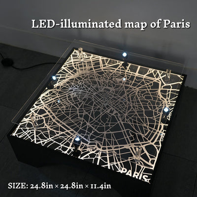 lego-LEGO® 10307 Eiffel Tower Floating Stand with LED Lights & Paris City Map-collectors-uk