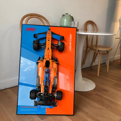 lego-Premium Wall Display for LEGO® Technic McLaren F1-collectors-uk