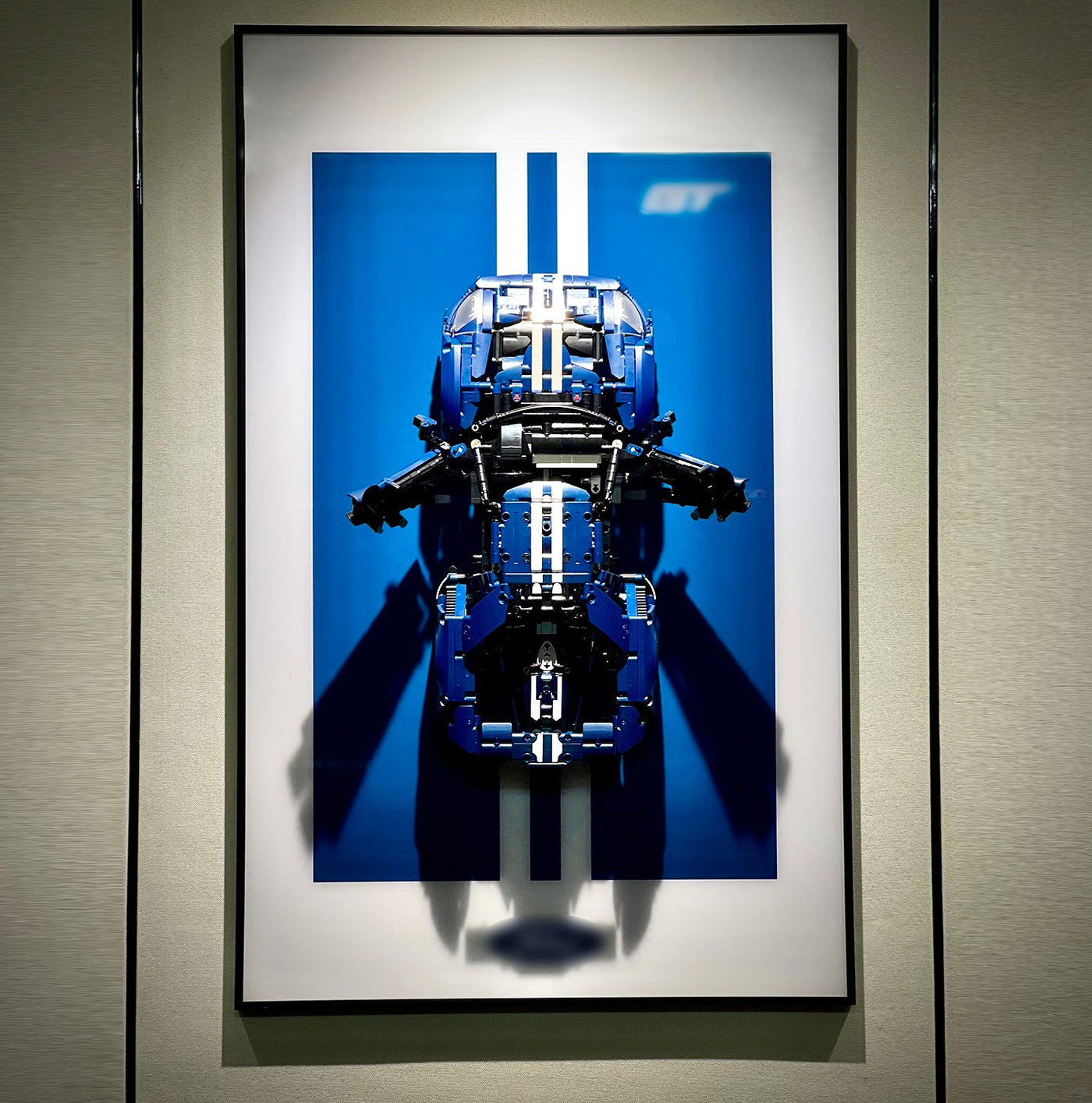 lego-Premium Wall Mount Display Frame for LEGO® Technic™ Ford GT 42154-collectors-uk