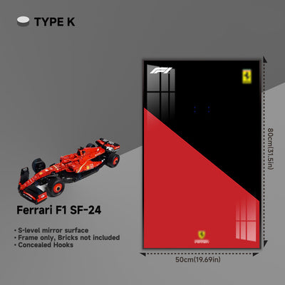 lego-Premium Acrylic Wall Display Frame for LEGO® Ferrari F1 SF-24-collectors-uk