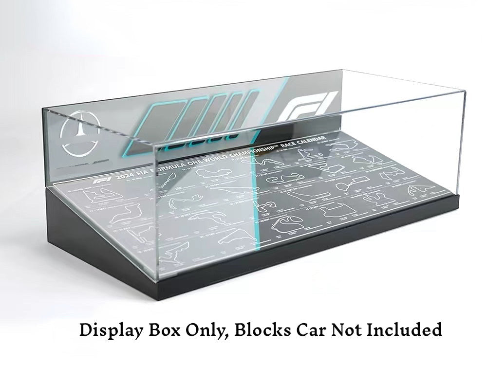 lego-F1 2024 Race Calendar Display Case for LEGO® Mercedes-AMG F1-collectors-uk