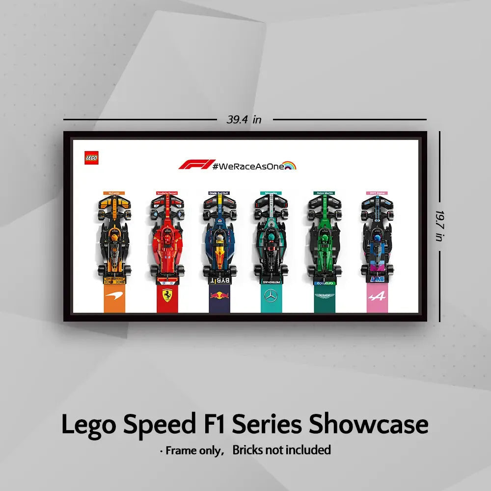 LEGO™ Showcase for All Speed Champions F1 Series PLUS Display Frame