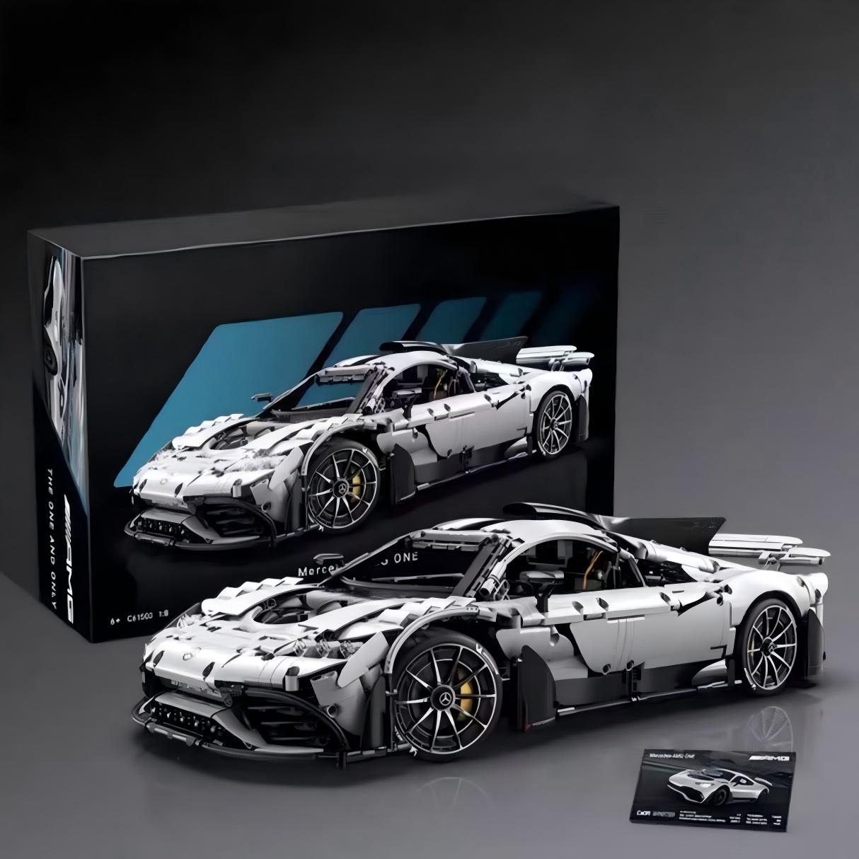 lego-MOC Mercedes-AMG ONE Supercar Building Set-collectors-uk