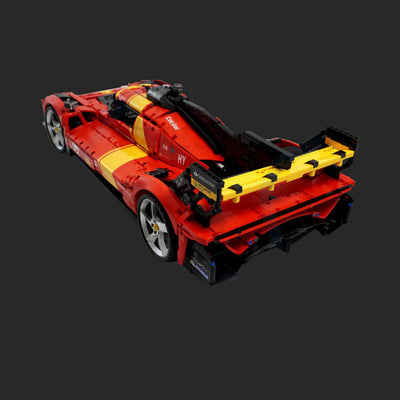 lego-MOC Ferrari 499P Le Mans Hypercar Building Kit-collectors-uk