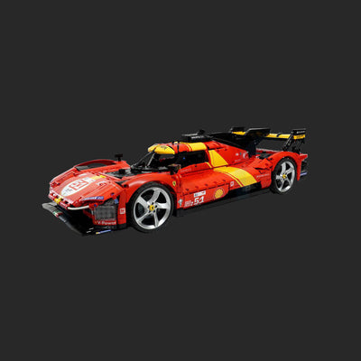 lego-MOC Ferrari 499P Le Mans Hypercar Building Kit-collectors-uk