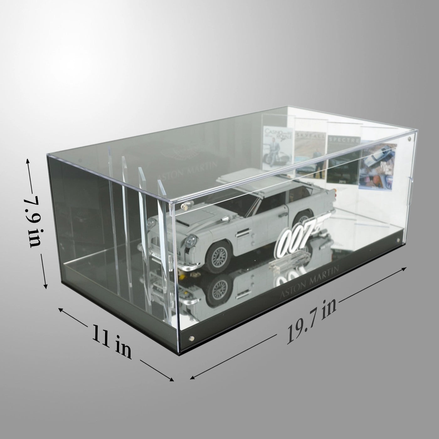 lego-Premium Display Case for LEGO 10262 Aston Martin DB5 007-collectors-uk