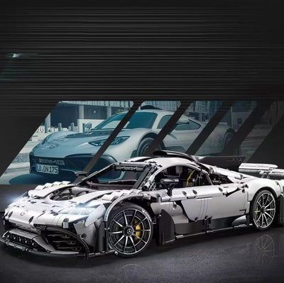 lego-MOC Mercedes-AMG ONE Supercar Building Set-collectors-uk