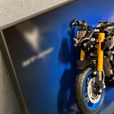 lego-Yamaha MT-10 SP Display Frame for Lego Motorcycle Model-collectors-uk