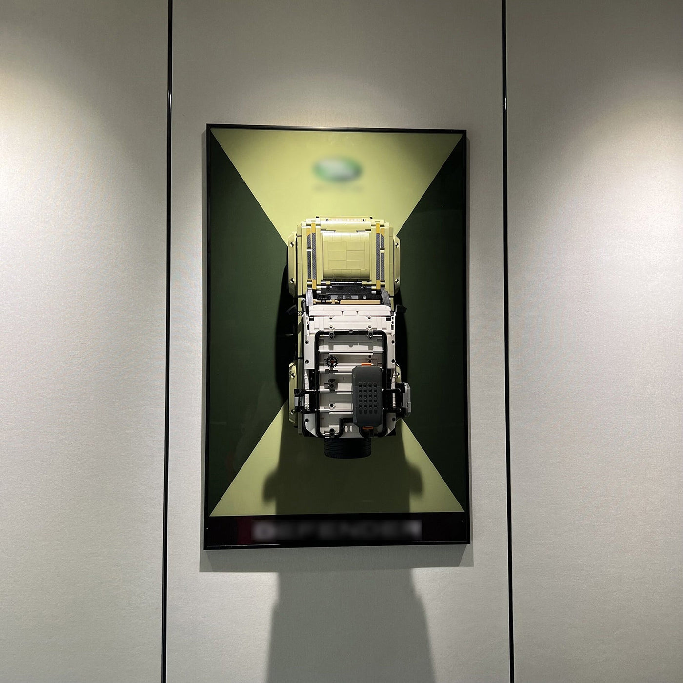 lego-Wall Display Frame for Lego 42110 Land Rover Defender-collectors-uk