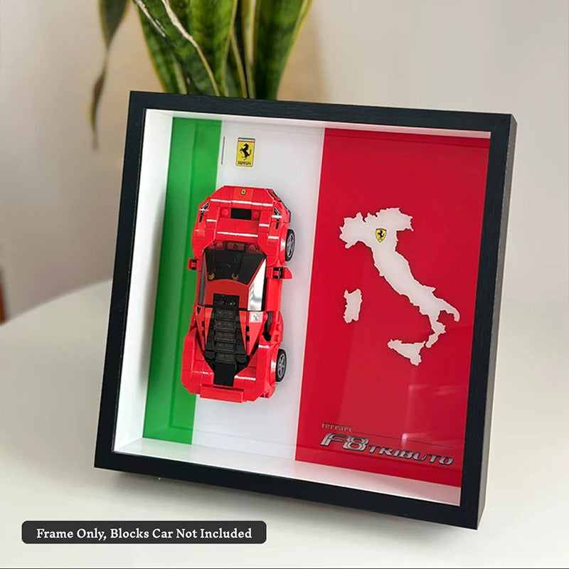 lego-Premium Display Case Set for LEGO® Speed Champions Supercars-collectors-uk