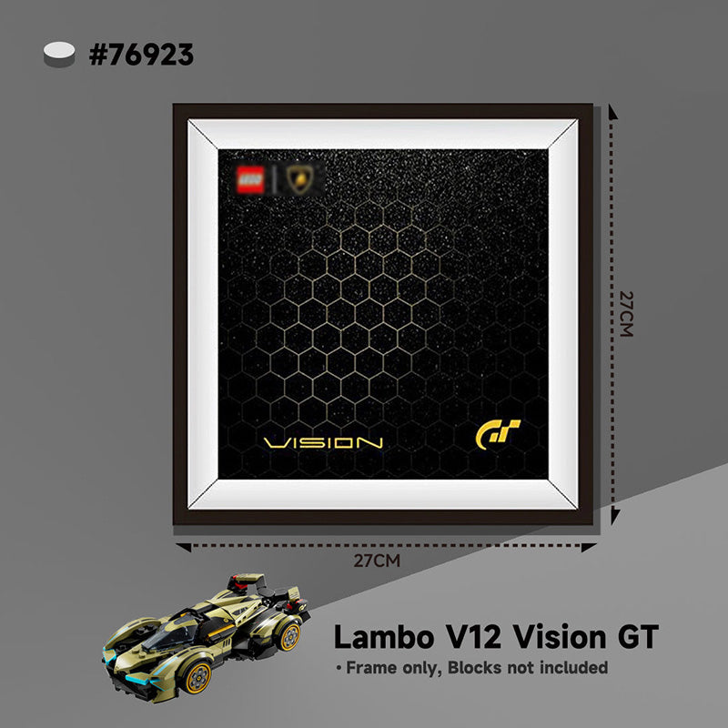 lego-Showcase Your LEGO® Speed Champions Supercars – Wall Display Box-collectors-uk