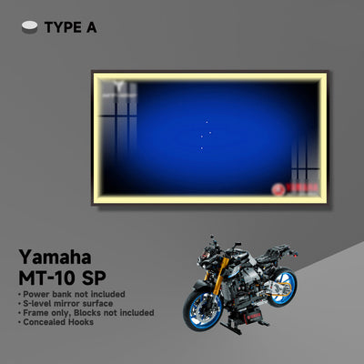 lego-Yamaha MT-10 SP Display Frame for Lego Motorcycle Model-collectors-uk