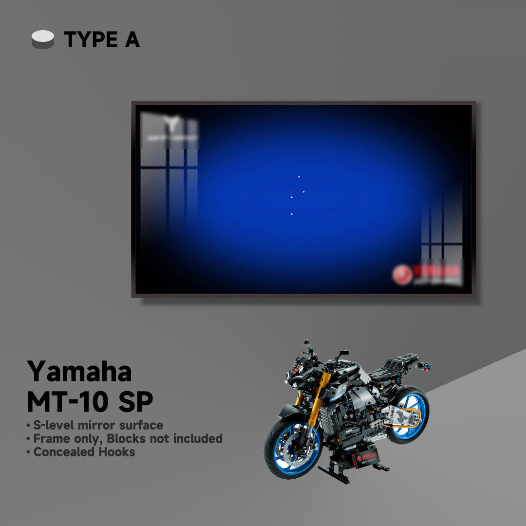 lego-Yamaha MT-10 SP Display Frame for Lego Motorcycle Model-collectors-uk