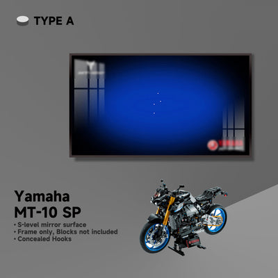lego-Yamaha MT-10 SP Display Frame for Lego Motorcycle Model-collectors-uk