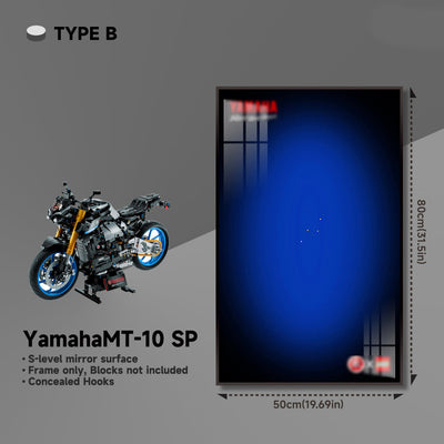 lego-Yamaha MT-10 SP Display Frame for Lego Motorcycle Model-collectors-uk