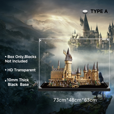 lego-Acrylic Display Case for LEGO® 71043 Hogwarts Castle-collectors-uk