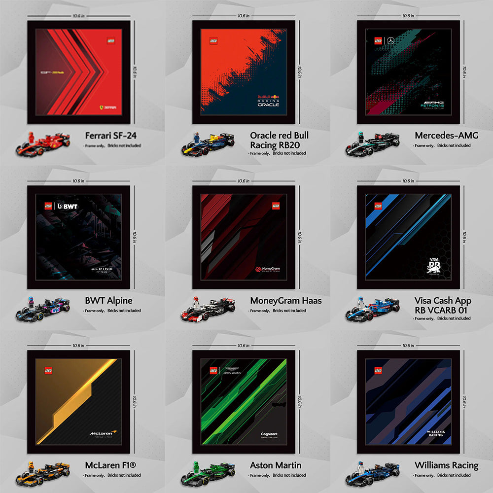 LEGO™ Showcase for Speed Champions F1 Series