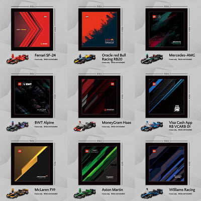 LEGO™ Showcase for Speed Champions F1 Series