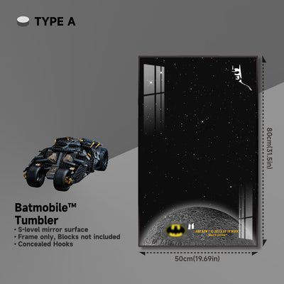 lego-Wall Display Frame for Lego Batmobile Tumbler-collectors-uk