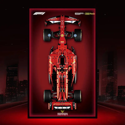 lego-Premium Acrylic Wall Display Frame for LEGO® Ferrari F1 SF-24-collectors-uk