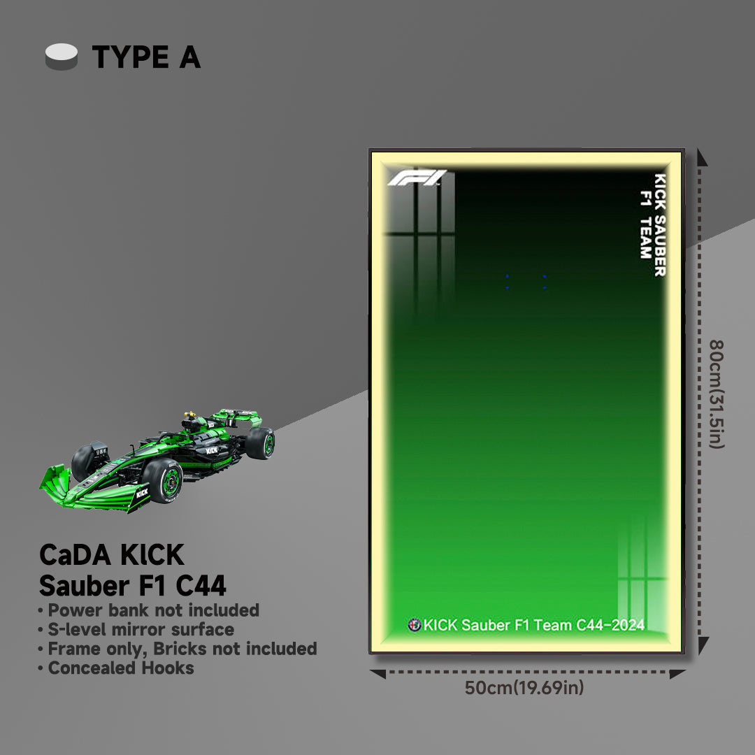 CaDA KICK Sauber F1 C44 Wall Display Frame