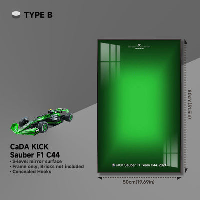 CaDA KICK Sauber F1 C44 Wall Display Frame