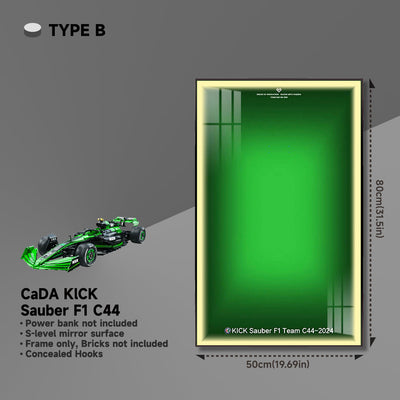 CaDA KICK Sauber F1 C44 Wall Display Frame