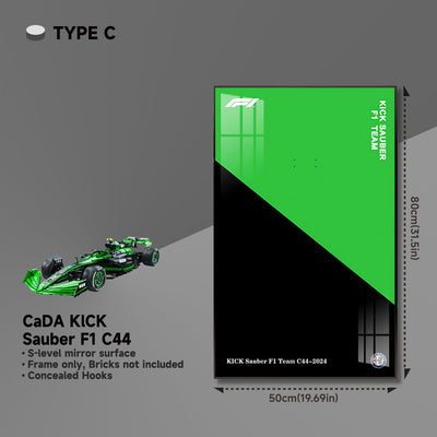 CaDA KICK Sauber F1 C44 Wall Display Frame