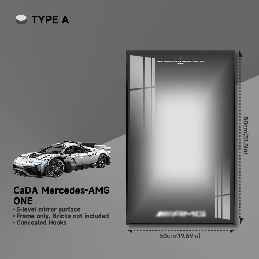CaDA Mercedes-AMG ONE Wall Display Frame