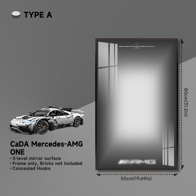 CaDA Mercedes-AMG ONE Wall Display Frame