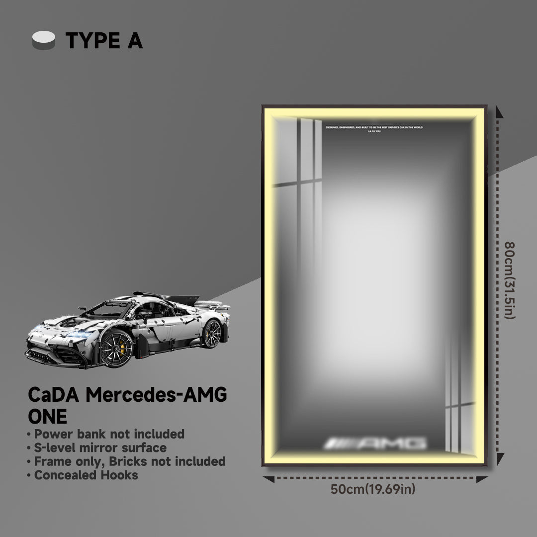 CaDA Mercedes-AMG ONE Wall Display Frame