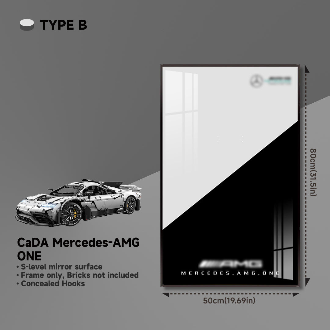 CaDA Mercedes-AMG ONE Wall Display Frame