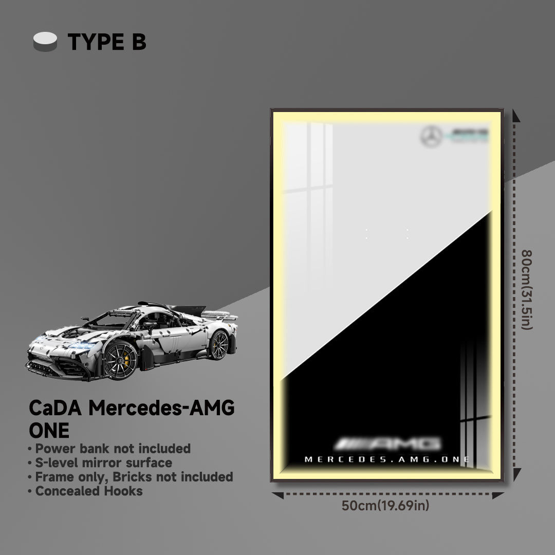 CaDA Mercedes-AMG ONE Wall Display Frame