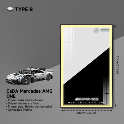 CaDA Mercedes-AMG ONE Wall Display Frame