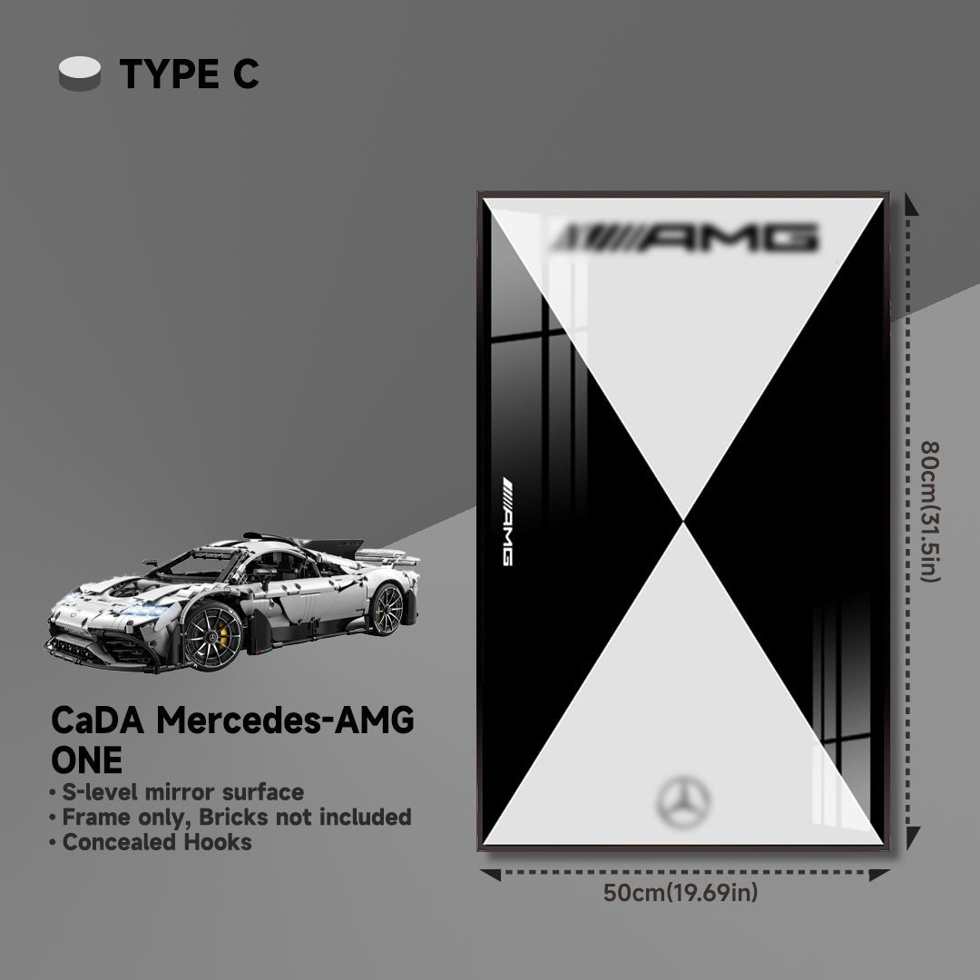 CaDA Mercedes-AMG ONE Wall Display Frame