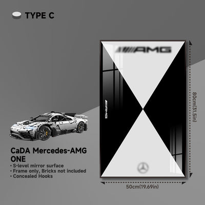 CaDA Mercedes-AMG ONE Wall Display Frame