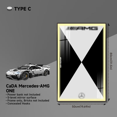 CaDA Mercedes-AMG ONE Wall Display Frame