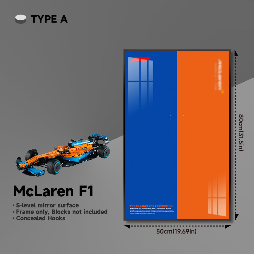 lego-Premium Wall Display for LEGO® Technic McLaren F1-collectors-uk