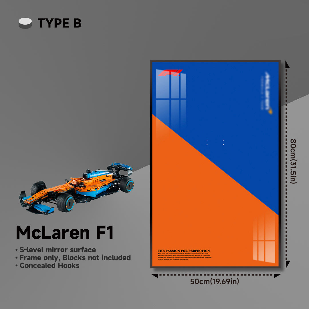lego-Premium Wall Display for LEGO® Technic McLaren F1-collectors-uk