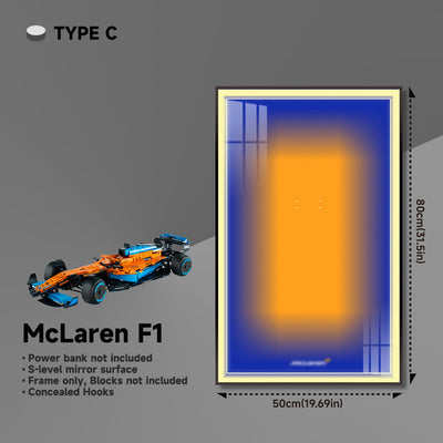 lego-Premium Wall Display for LEGO® Technic McLaren F1-collectors-uk