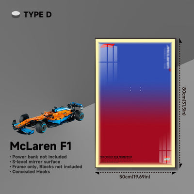 lego-Premium Wall Display for LEGO® Technic McLaren F1-collectors-uk