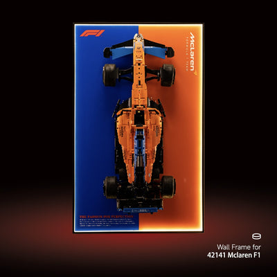 lego-Premium Wall Display for LEGO® Technic McLaren F1-collectors-uk