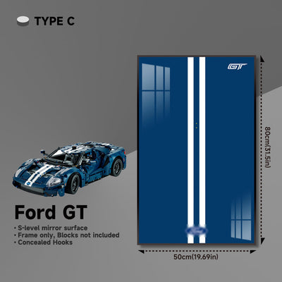 lego-Premium Wall Mount Display Frame for LEGO® Technic™ Ford GT 42154-collectors-uk