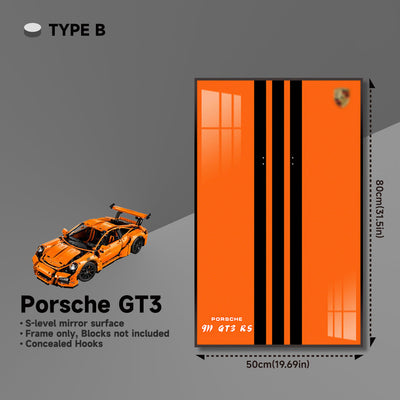 lego-Premium Wall Mount Display Frame for LEGO® Technic™ Porsche 911 GT3 RS 42056-collectors-uk